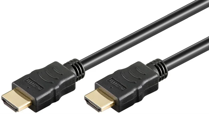 Goobay Series 2.1 8K Ultra High-Speed HDMI™ Kabel, 2 m, Schwarz – Hochgeschwindigkeitskabel für 8K@6
