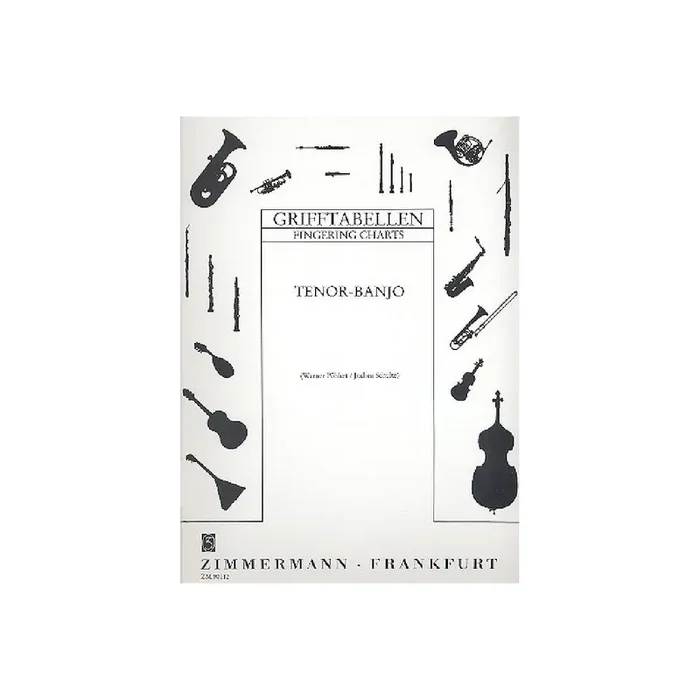 Grifftabelle für Tenor-Banjo