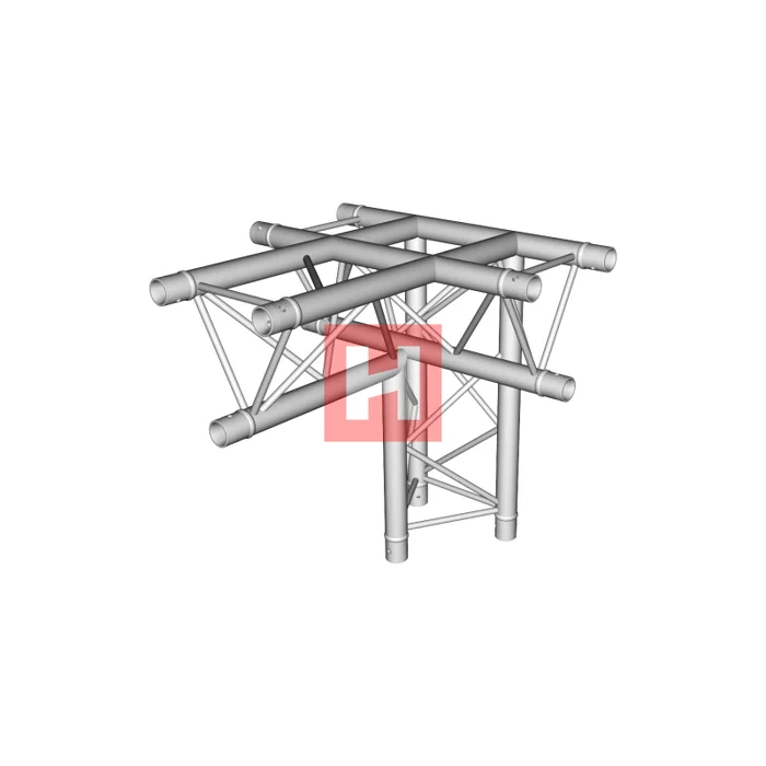 HOFKON 220-3 4-Weg T-Stück C42 unten