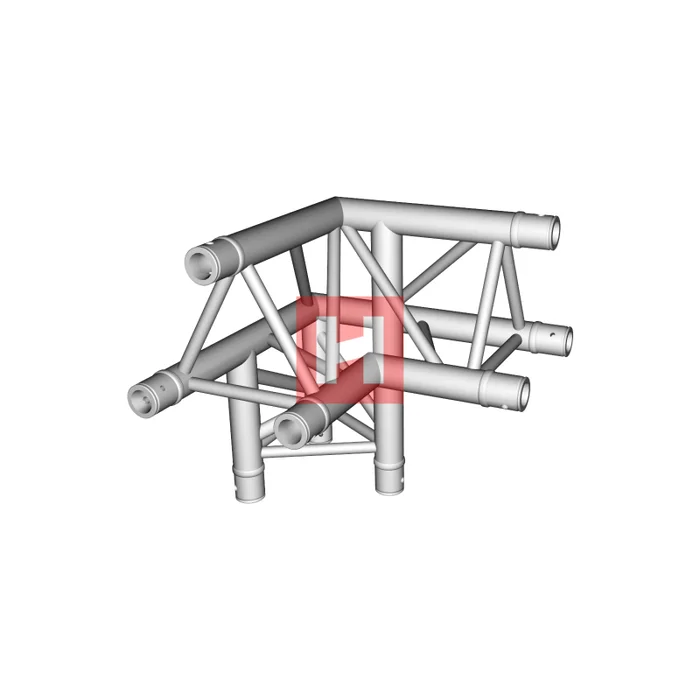 HOFKON 290-3 HD 3-Weg Ecke C32 90° oben/links