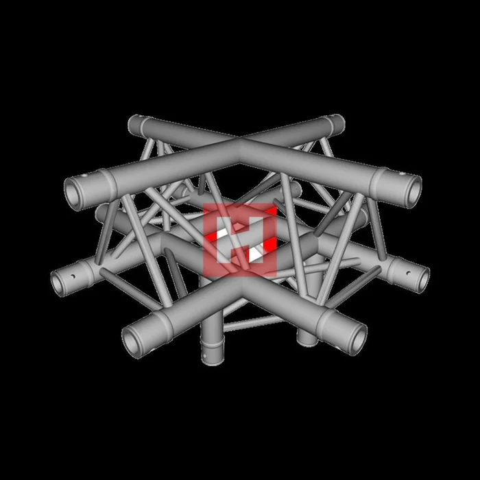 HOFPRO H300D 5-Weg Kreuz C52 unten/oben (3-Punkt)