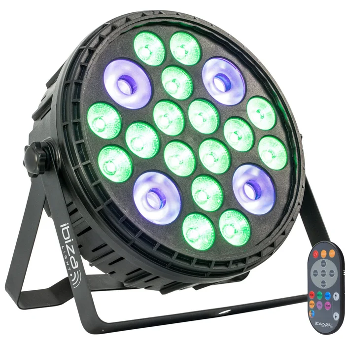IBIZA BIGPAR-16RGBW4UV LED PAR Scheinwerfer