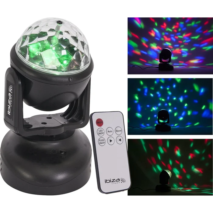 IBIZA LMH-ASTRO RGB LED MOVING HEAD MIT ASTRO EFFEKT
