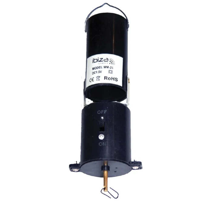 IBIZA MB15 BATTERIEBETRIEBENER SPIEGELKUGELMOTOR