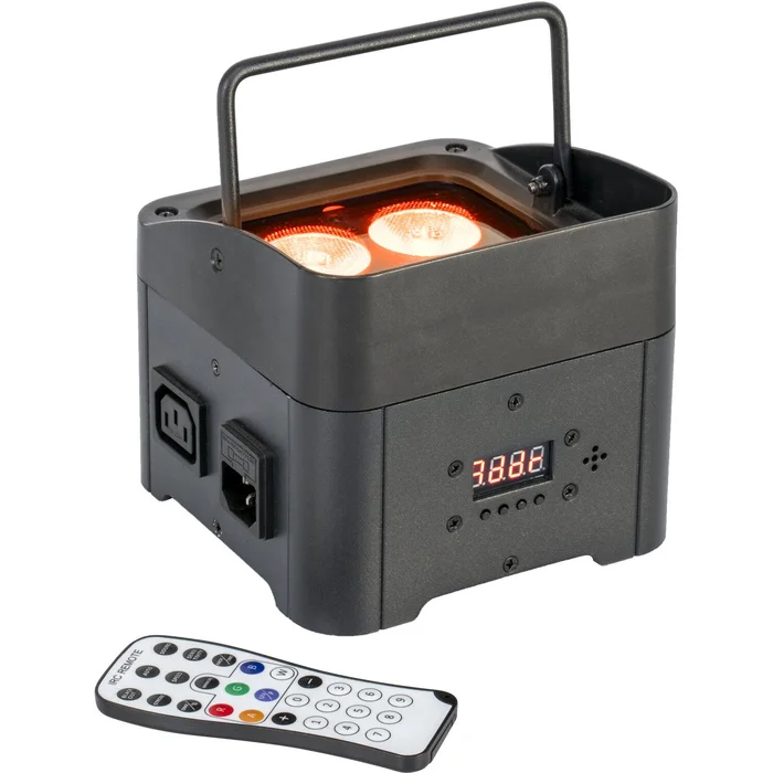 IBIZA TBOX-QUAD4 LED PAR Scheinwerfer 4x4W RGBA Trusslight Floorspot