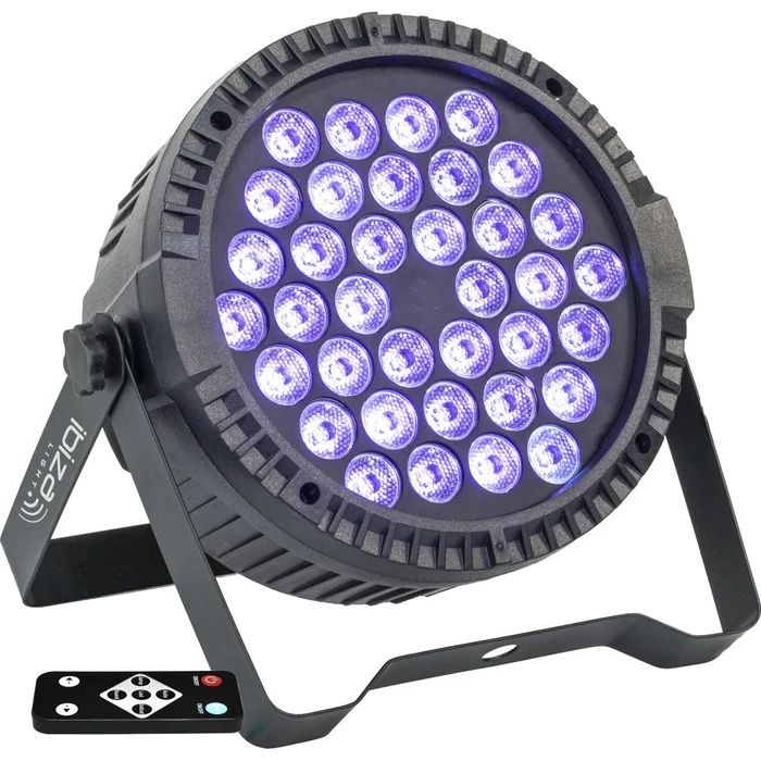IBIZA THINPAR-36X3-UV LED PAR Scheinwerfer