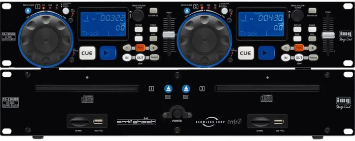 IMG Stageline CD-230USB Dual-CD-Spieler
