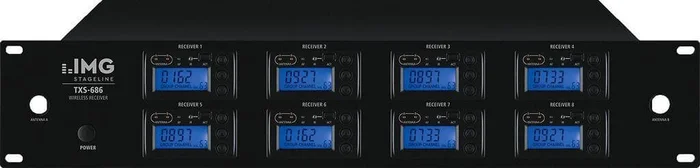 IMG STAGELINE TXS-686, 8-Kanal Empfänger