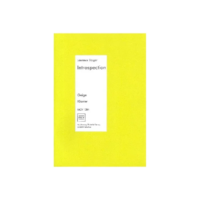 Introspection für Violine und Klavier