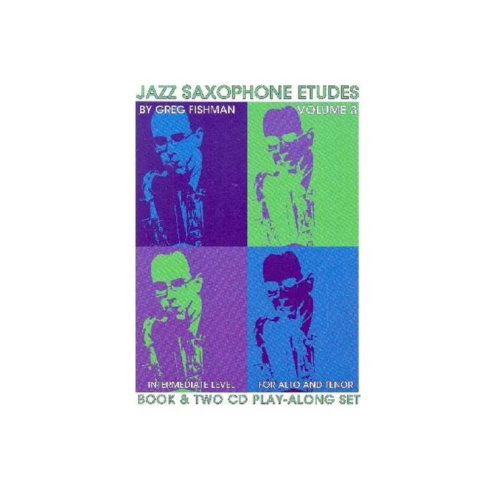 Jazz Saxophon Etudes vol.3 (+2CD‘s)