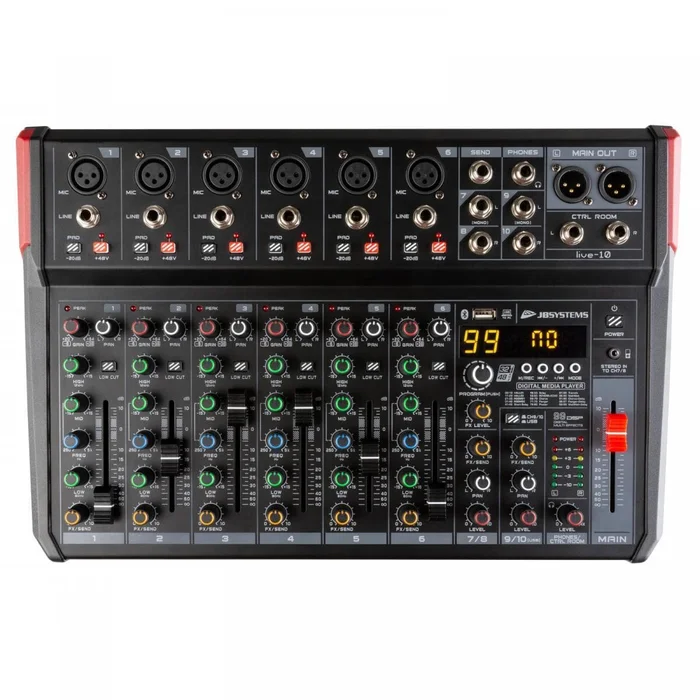 JB Systems – LIVE-10 8-Kanal Mischpult