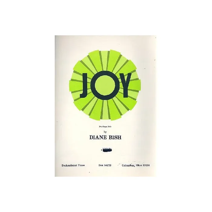 Joy for organ solo