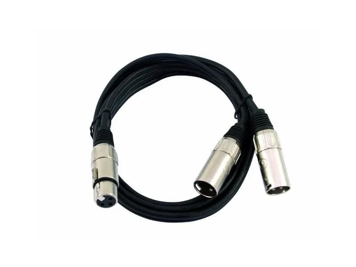 Kabel AC-15 XLR(F)/2x XLR(M), 1,5m