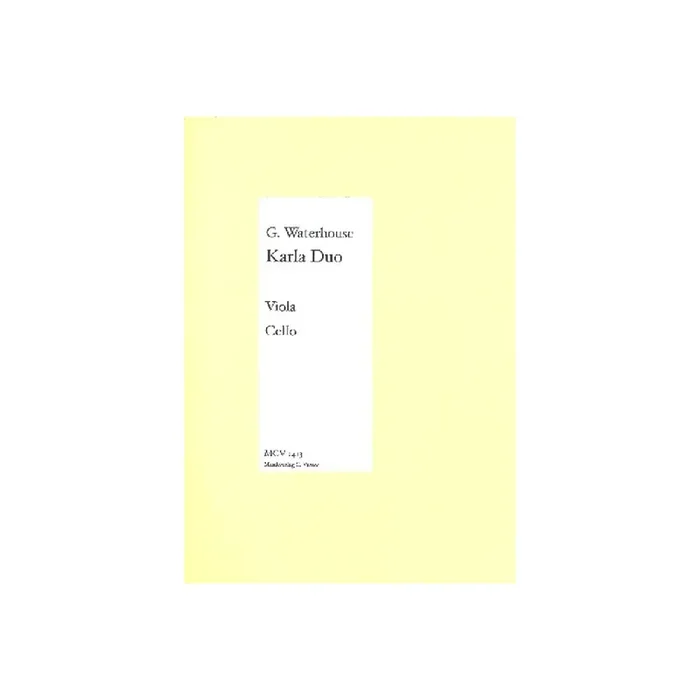 Karla Duo für Viola und Violoncello