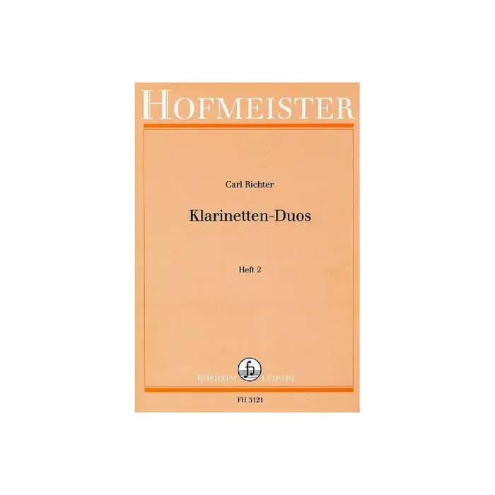 Klarinetten-Duos Band 2