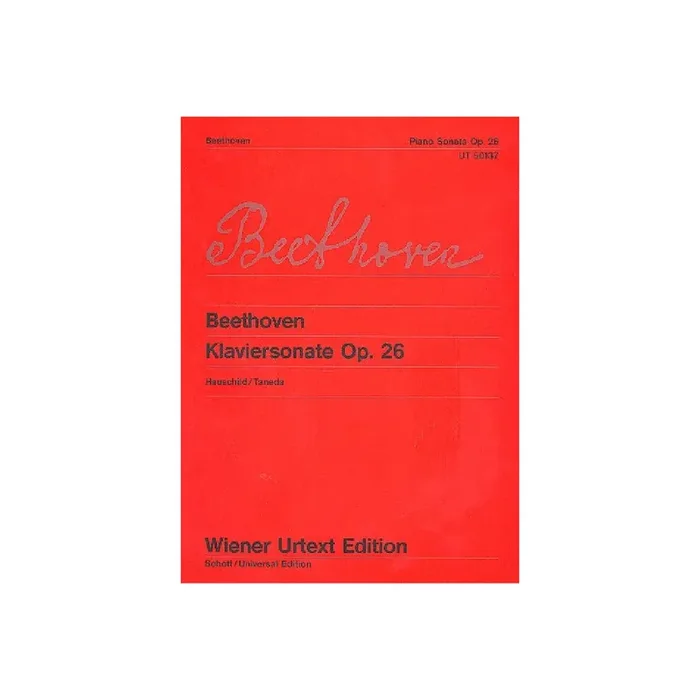 Klaviersonate op. 26 Urtext