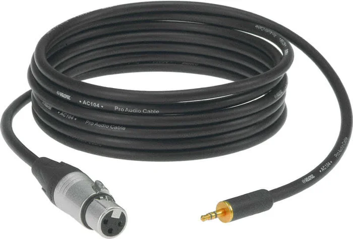 Klotz AUXMF0150 – XLR (f) – 3.5mm Klinke – 1,5m