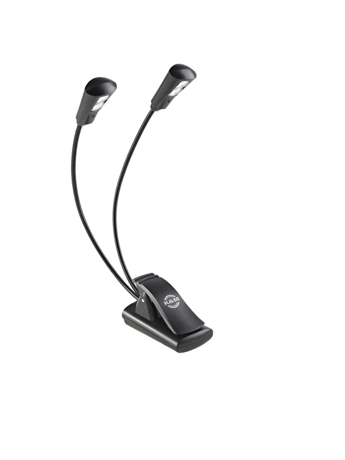 König & Meyer 12244 Notenpultleuchte »Double2 LED FlexLight« – schwarz