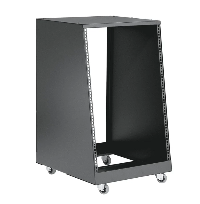 König & Meyer 48260 Rack – schwarz, 16 HE, 16,32 kg