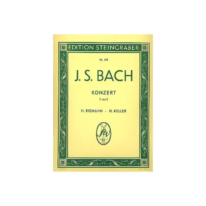 Konzert a-moll für Klavier, Violine, Flöte und Streicher