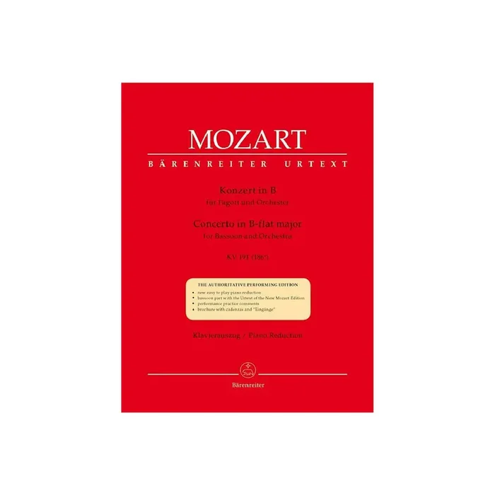 Konzert B-Dur KV191 für