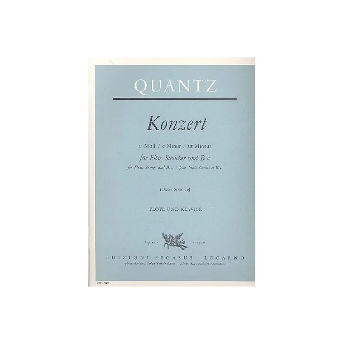 Konzert c-Moll für Flöte und