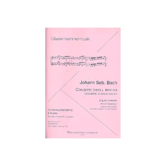 Konzert d-Moll BWV974