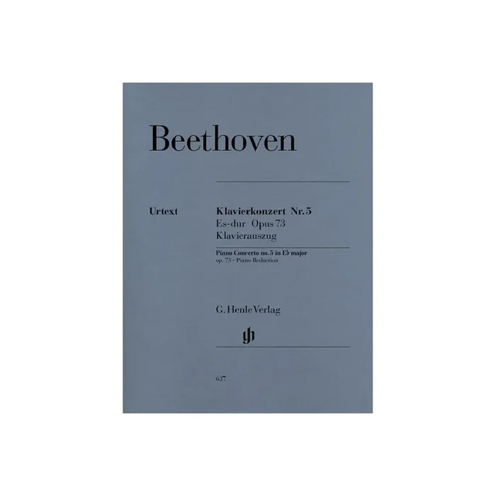 Konzert Es-Dur Nr.5 op.73 für Klavier und Orchester