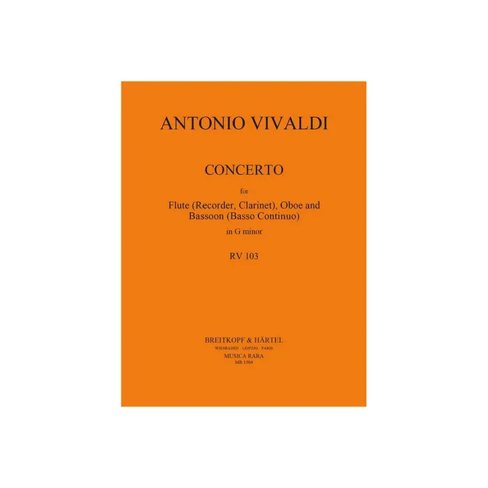 Konzert g-Moll RV103