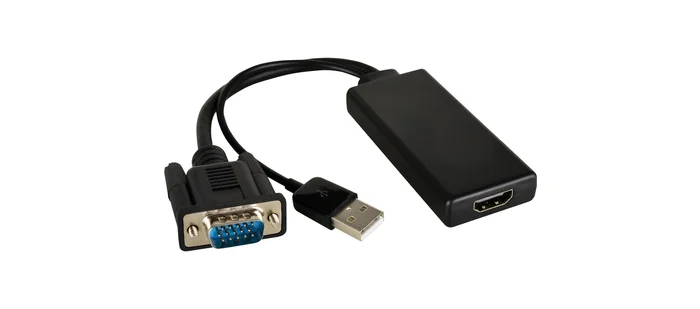 Kramer ADC-GM/HF – 15-poliges HD (M) auf HDMI (F) mit USB Audio/Power Adapter Kabel