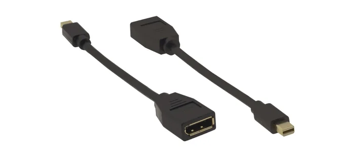 Kramer ADC-MDP/DPF – Mini DisplayPort (M) auf DisplayPort (F) Adapter Kabel