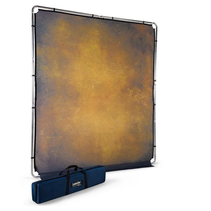 Lastolite EzyFrame Vintage Hintergrund, 200 x 230 cm, Tabak