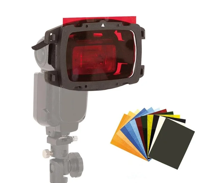 Lastolite LL LS2605 Strobo Farbfolien Starter Kit – Direct to flashgun