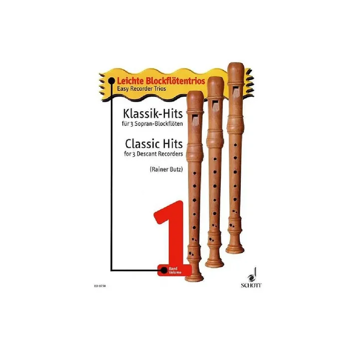 Leichte Blockflötentrios Band 1