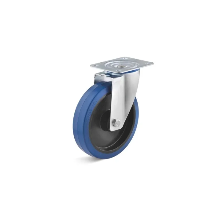 Lenkrolle Blue Wheel 100mm