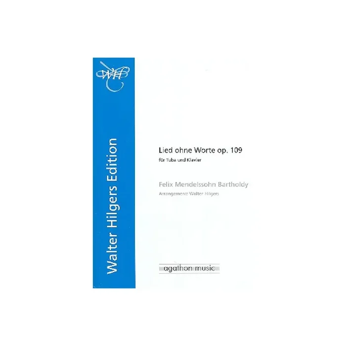 Lied ohne Worte op.109 für Tuba und Klavier