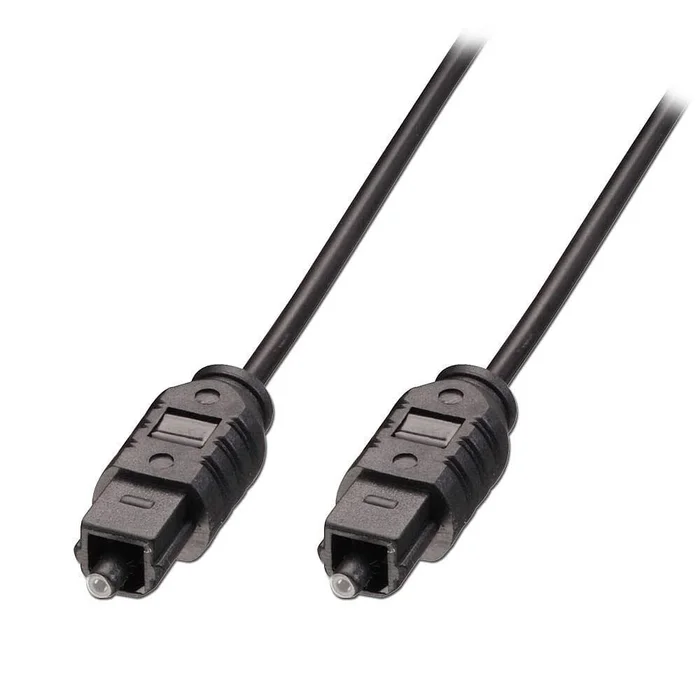 LINDY 35210 TosLink Kabel (optisches SPDIF), 0,5m – Optisches SPDIF Verbindungskabel