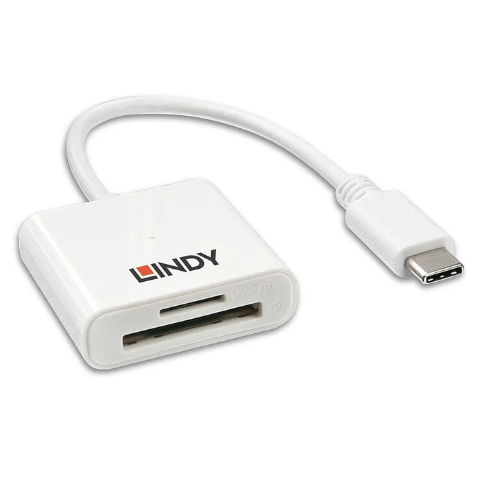 LINDY 43185 USB 3.1 Typ C SD Card Reader – USB-Kartenleser Typ C für SD-Karten