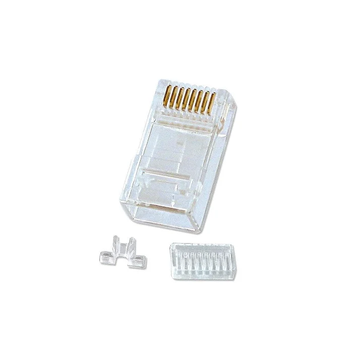 LINDY 62430 RJ45 Stecker UTP Cat.6, mit Einführhilfe, 10er Pack – Cat.6 UTP Crimpstec