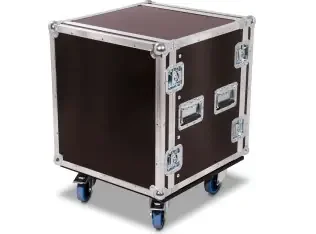 LT Case Standard Live Rack 12HE 45cm RSH auf Rollen