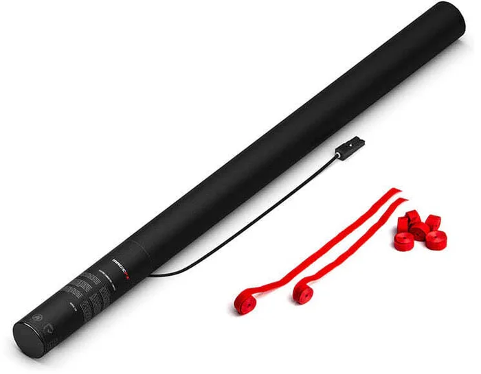MagicFX Electric Konfetti Kanone – Streamers – 80cm – Red