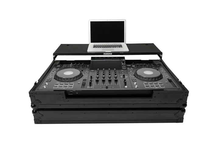MAGMA DJ-Controller Workstation XDJ-AZ / XDJ-XZ – black/black mit Rollen