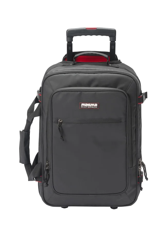 MAGMA RIOT Carry-On Trolley black/red