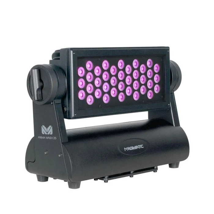Magmatic Prisma Wash 25, 38x 2 W UV LEDs, 25°, DMX 512-A (RDM), schwarz, IP 65