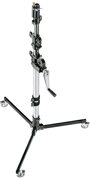 Manfrotto – 083NWLB – Stativ Wind-Up Low Base/Räder
