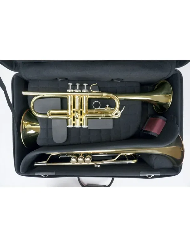 MARCUS BONNA MB ESTUCHE 2 TROMPETAS Y FLISCORNO