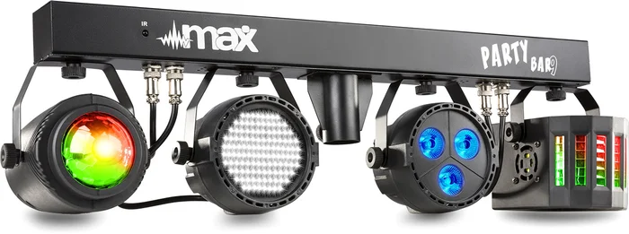 Max PartyBar09 Set Jelly Moon, Derby, Par und Strobe
