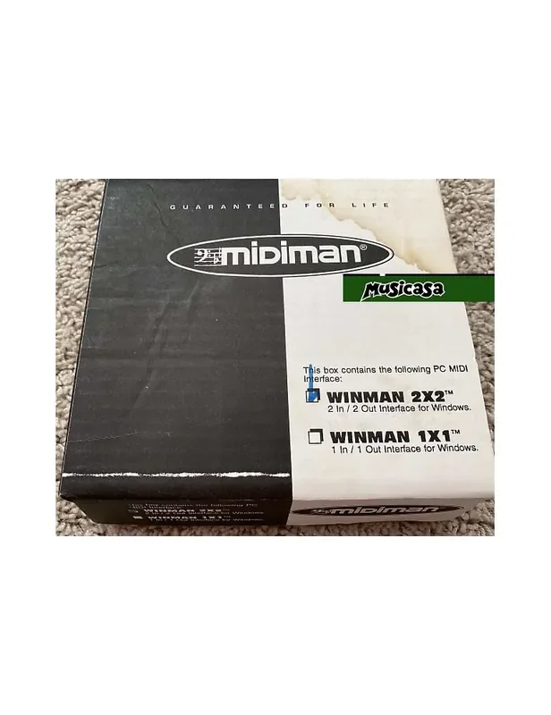 Midiman Winman 2×2 Midi Interface