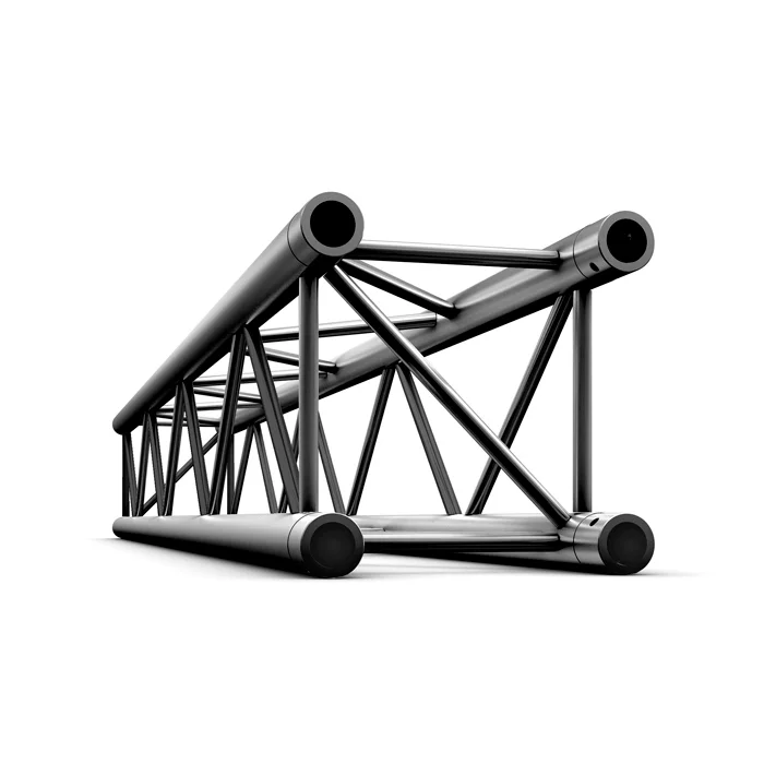 MILOS Pro-30 Square P Truss – Straight QTB2000 – Black – 2000 mm