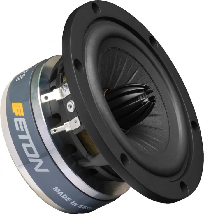 MONACOR 4-512/C8/25RP High-End-Hi-Fi-Tiefmitteltöner, 40 W, 8 Ω